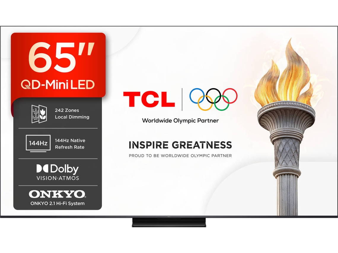 TV TCL 65C6K PRO (QD MINILED - 65'' - 165 cm - 4K Ultra HD - Smart TV)