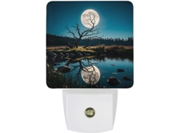 Luz Noturna Led Com Sensor, Luz Noturna Branca Quente Suave Banheiro, Quarto E Cozinha Quadrada
