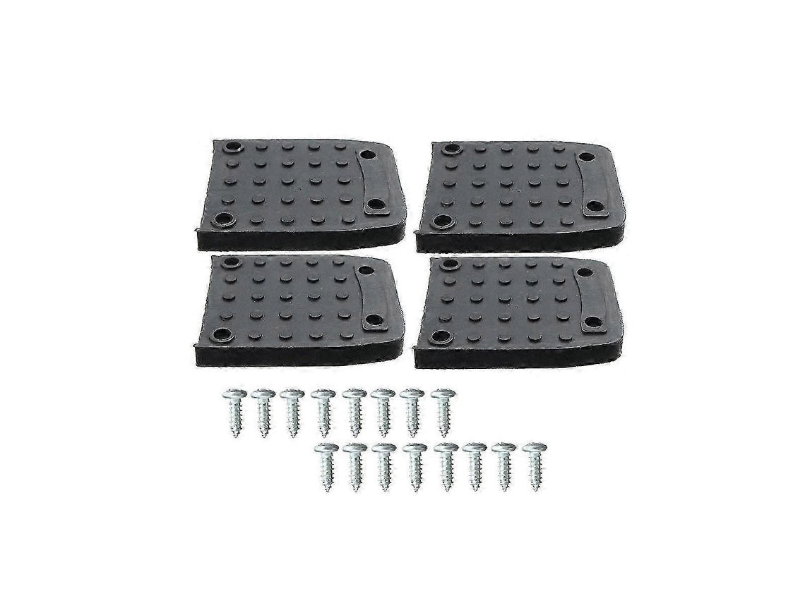 Almofadas Relaxantes Para Solas De Pernas Pau Drywall, Kit Reposição 4 Peças Pau, Sem Os Pés,