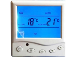 Termostato Digital 220 Para Aquecimento De Piso Radiante, Com Visor Lcd Programável.