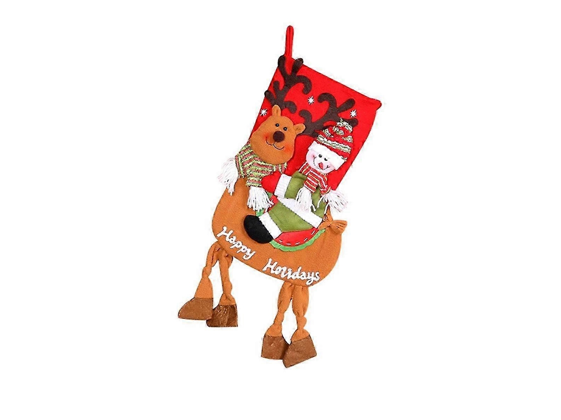 Meias De Natal Sacolinha De Presente Infantil Para Pendurar Na Lareira E Decorar A Família. Loja Olysi