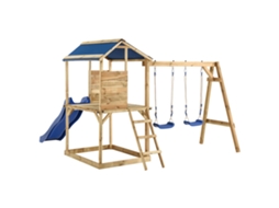 Outdoor Playset, Outdoor Playsets Vidaxl Multicolor Madeira De Pinho Impregnada