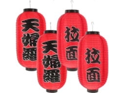 Luminária de suspensão BRILVIBERA para loja de ramen, com design clássico japonês (não aplicável)