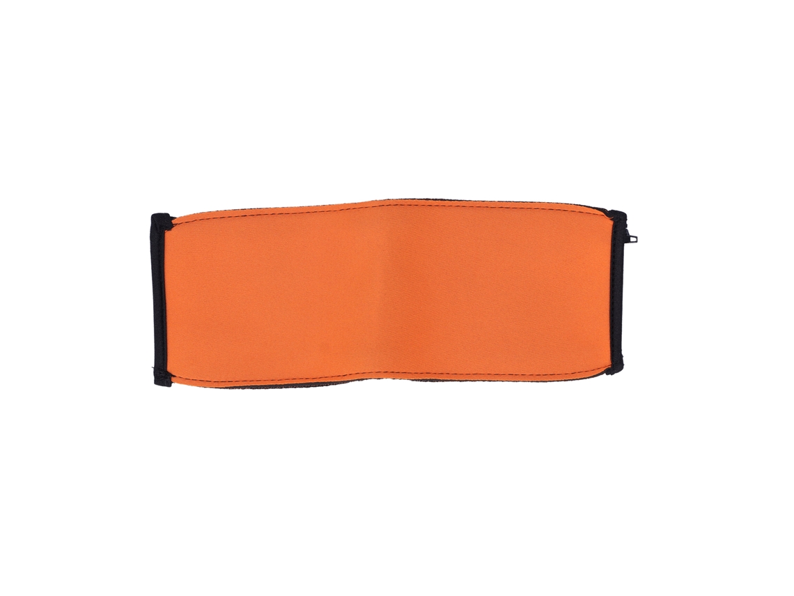 Capa de almofada Mali para bandana de fones Backbeat Pro Ath m50 com proteção laranja com marca