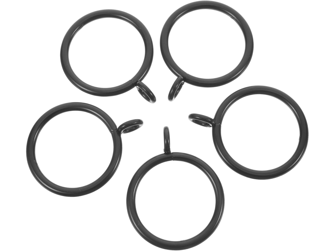 Conjunto De 28 Argolas Para Cortinas Com Ilhós