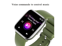 Relógio inteligente feminino Bestvite com Bluetooth, pressão arterial, frequência cardíaca, oxigênio no sangue, monitor de sono e pedômetro esportivo, verde