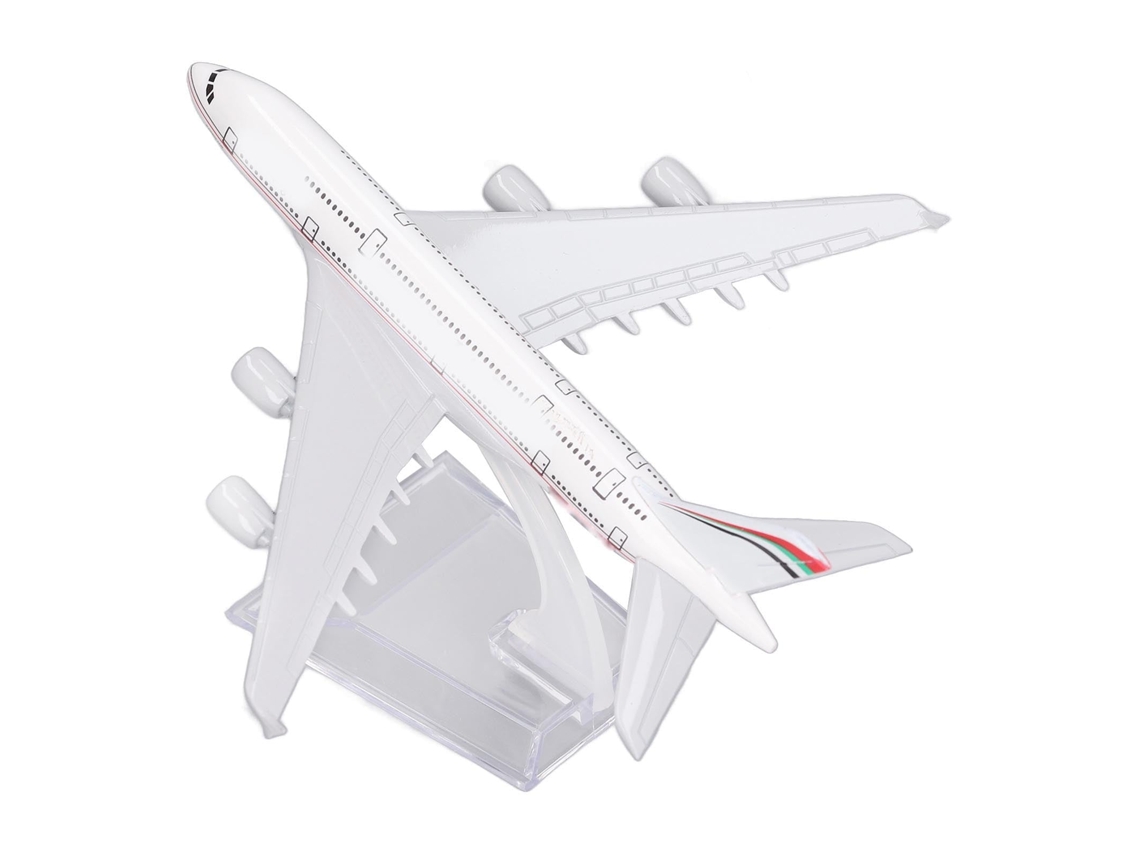 Primerox modelo de Avião 380 em Liga Diecast, Decoração Exquisita para Lar e Escritório