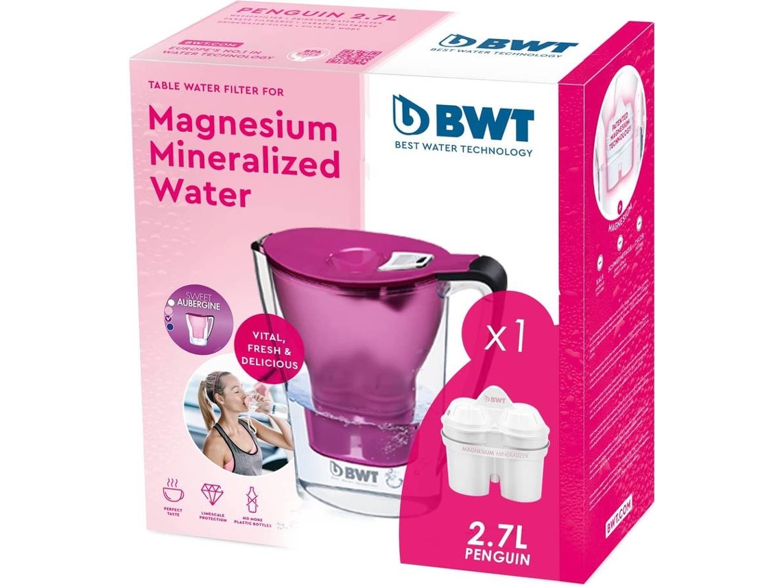 Filtro de Água BWT Penguin Roxo (2.7 L)