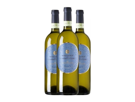 Vinho branco VITE COLTE Masseria dei Carmelitani Cortese di Gavi (0.75 L - 3 Unidades)