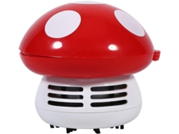 Mini Aspirador De Pó Para Mesa De Mesa Teclado Cogumelo Formato 5 Cores Opcional (vermelho)