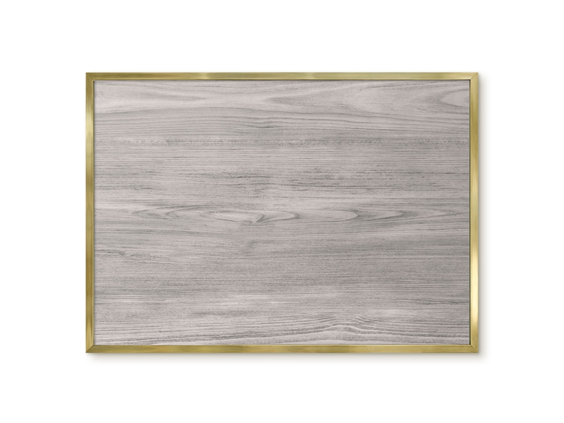 Magnetic Board Natural Wood For The Living Room Espelharte (70x50 Cm)