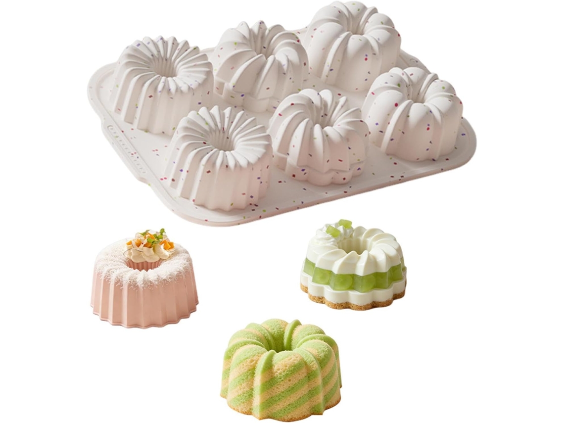 Formas De Silicone Para Assar Com Design De Abóbora, Resistentes Ao Calor E Fáceis De Usar.
