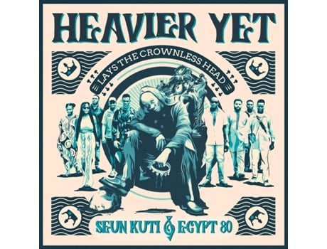 Seun Kuti Egypt 80 - Heavier Yet (lays The Crownless Head) Vinil Transparente Edição Limitada