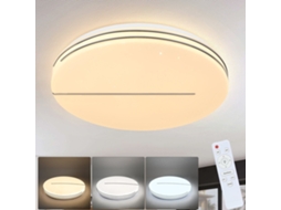 Zmh Luminária De Teto Led Star Luminária De Teto Para Cozinha Branco Quente