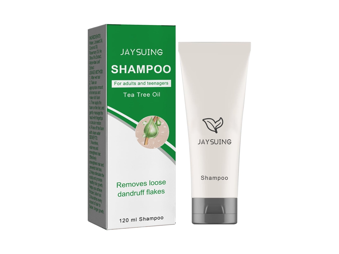 Shampoo Jaysuing para Controlo de Caspa e Coceira, Garantindo Cabelos Mais Suaves, Volumosos e Hidratados LAXISCREED