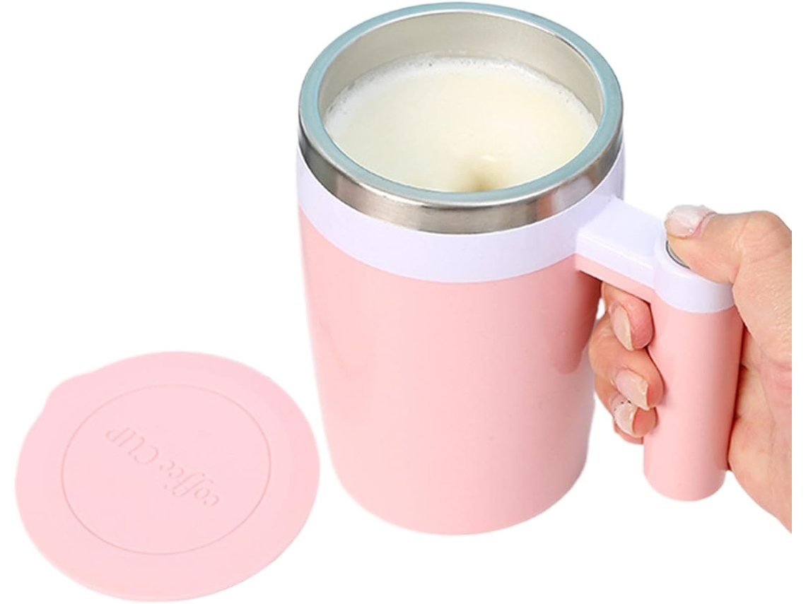 Caneca De Café Com Mistura Automática, Copo Elétrico Portátil Multifuncional