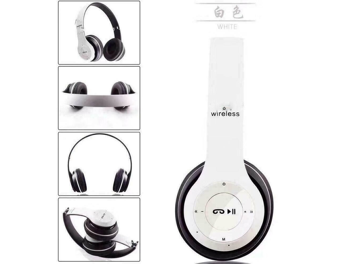 Fones De Ouvido Bluetooth Com Cancelamento De Ruído 5.1 - Branco