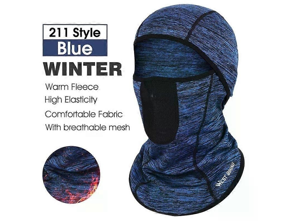 Cachecol de Fleece para Ciclismo, Balaclava, Unissex, Proteção para Cabeça, Forro TAISHENGDA