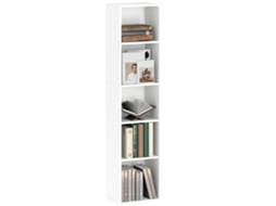 Estante de Cubos com 9 Compartimentos Branco ZACHARY