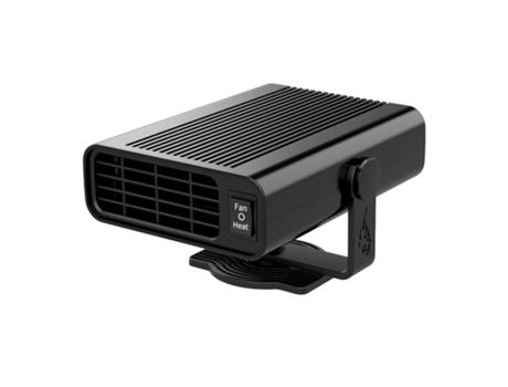 Aquecedor Multifuncional Para Automóvel Com Desembaciador E Aquecedor Do Para-brisas (preto)