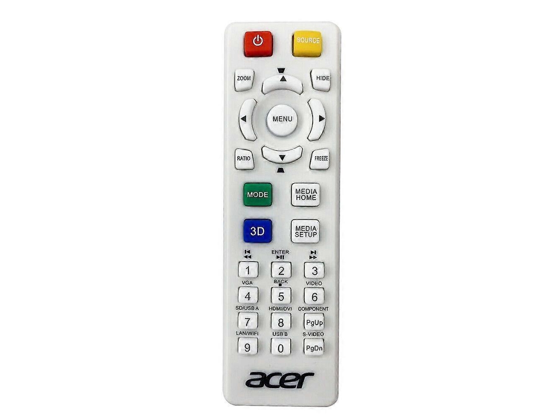 Novo Controle Remoto Compatível Com Projetores Acer V32s D602 X125h X115 X115h Ev, S62 V31s