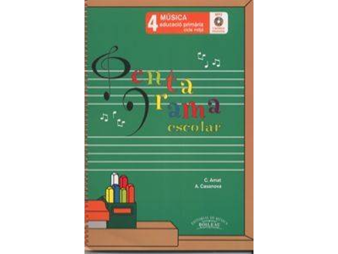 Livro Pentagrama Escolar 4Quadern D´ Exercices de C Amat