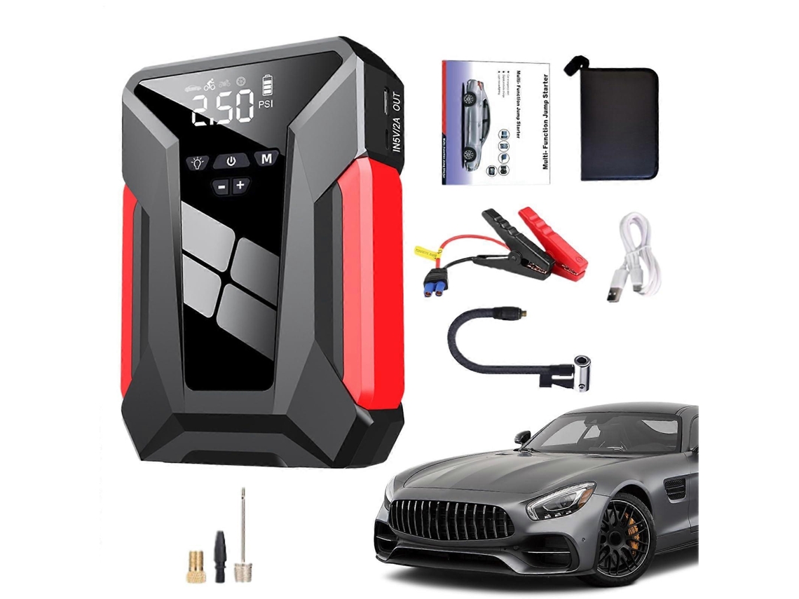 Carregador Portátil De Bateria De Carro Com Partida Auxiliar E Banco De Energia Para Passeios Em Família Olysi Shop