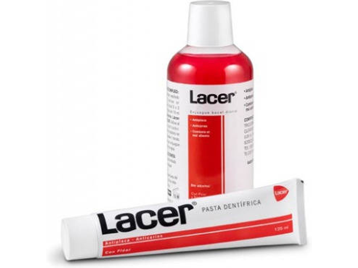 Pack LACER Toothpaste + Colutório 125 ml