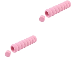 Conjunto Genérico De 2 Protetores Maçaneta Porta, Material Eva Antiestático, Fácil Aplicação, 5 Peças X 2