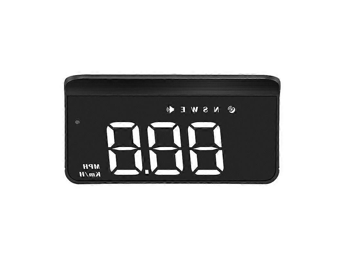 Hud De Projeção M1 Branco Para, Brisa, Velocímetro Digital Com Gps, Com Funções Como Velocidade, Direção De Deslocamento