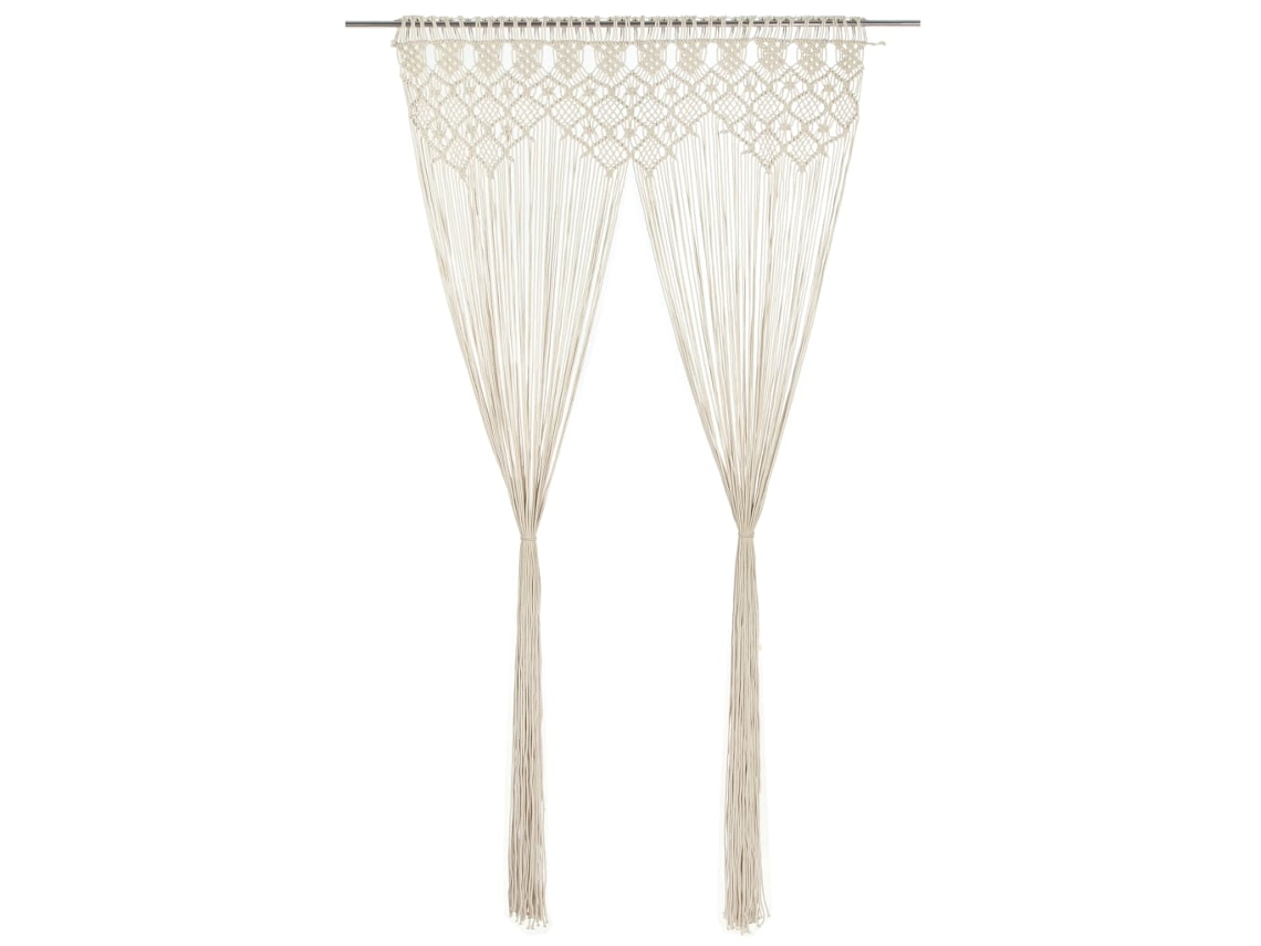 Curtain, Curtains Vidaxl Creme Algodão (n/a)