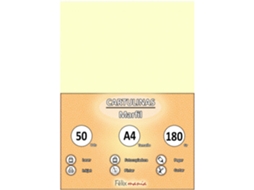 Papelão 180Gr A4 Marfim 50 Folhas