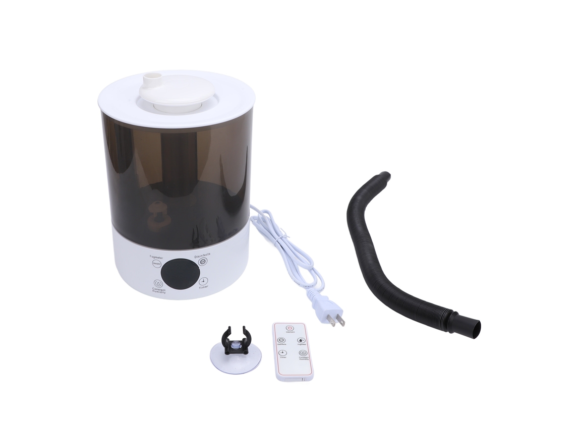 Humidificador para pet com timer 8h 2.8L tanque água luz UV silencioso temperaturas constante 15-30°C óleo essencial S/MARCA