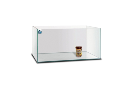 Aquário Urna Vidro sem moldura 38 L. Silicone Transparente