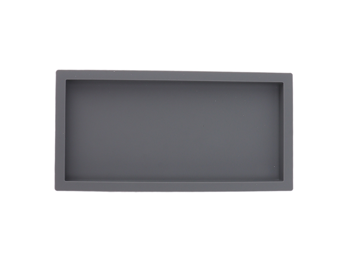 Bandeja de silicone antiqueda cinza S/MARCA