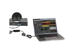 Cabo MTU 11 MIDI para USB-C, conversor USB-MIDI tipo C com luz indicadora para Android Slowmoose