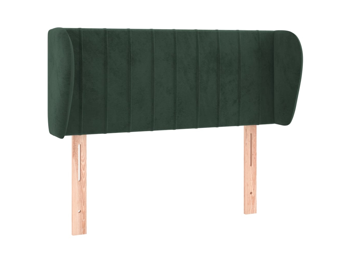 Headboard, Headboards Vidaxl Verde Veludo (83 X 23 X 78/88 Cm)