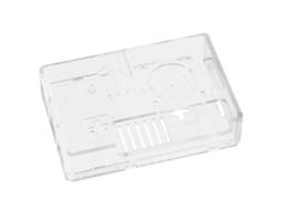 Laxiscreed Caixa De Proteção Frosted Para Raspberry Pi 3b/3b+ Com Parafusos Transparentes