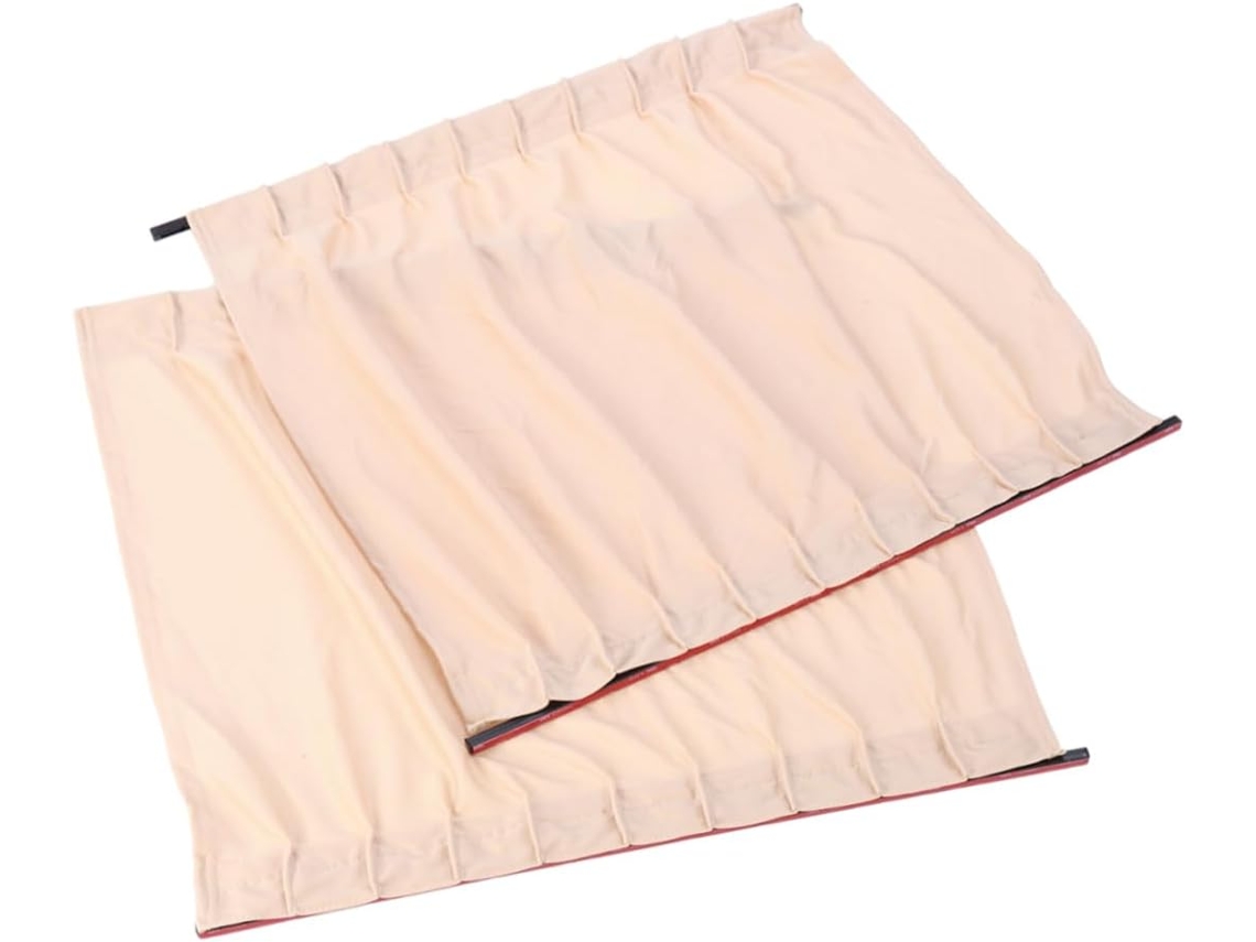 Cortinas para janelas de carro em 2 peças para portas laterais, proteção automática para portas.