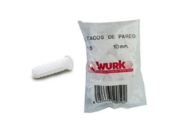 Tacos pared blancos 8x27 mm bolsa 25