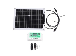 Kit Controlador Painel Solar 15w 18v Monocristalino | S/MARCA