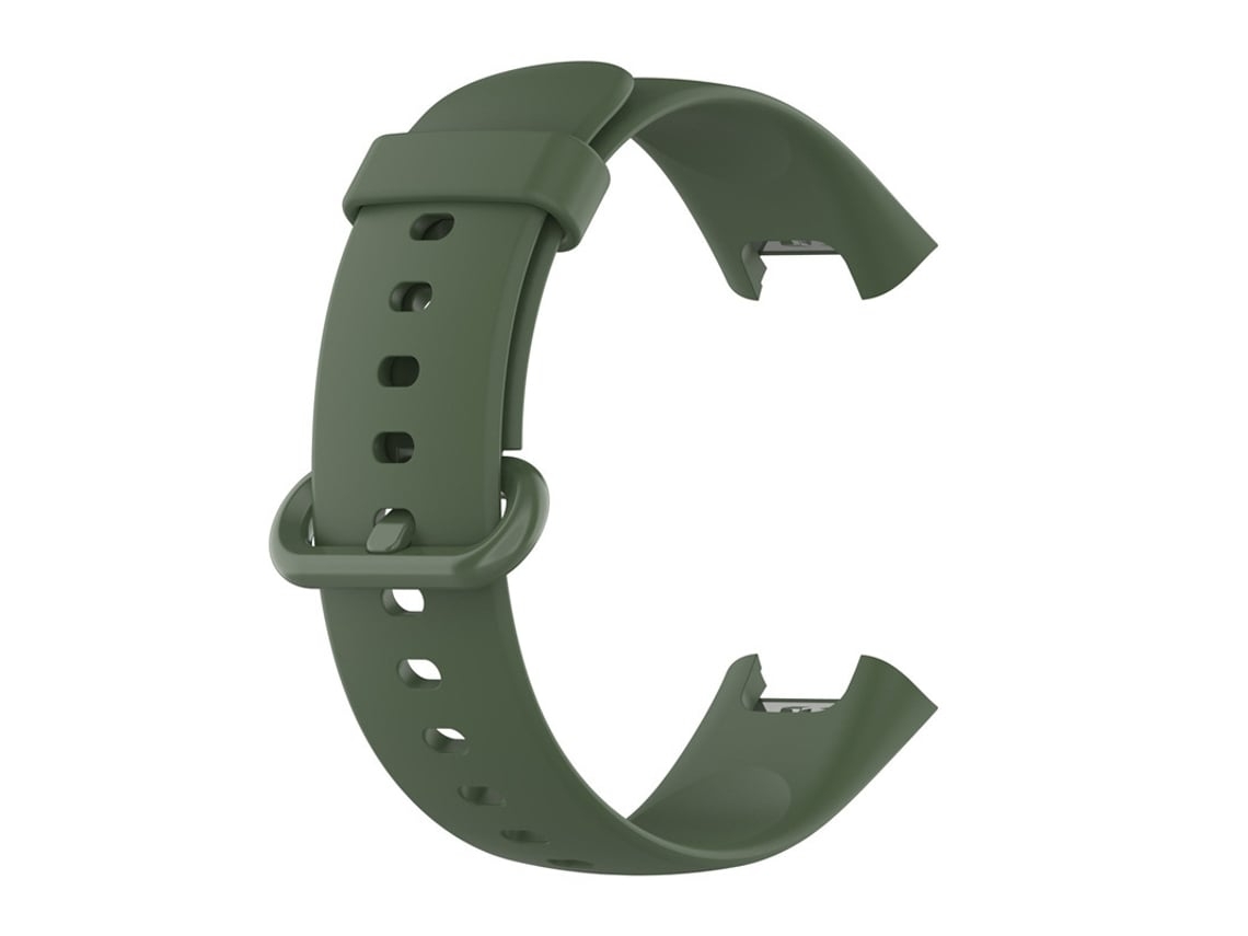 Lurelia Pulseira De Silicone, Compatível Com Redmi Watch 2 Verde Escuro, Acabamento Moderno