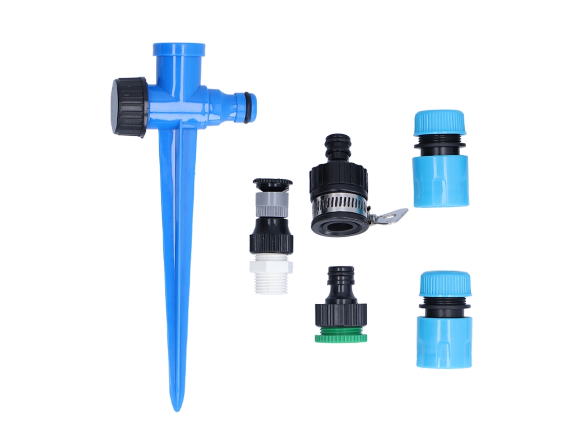 Aspersor De Solo Ajustável 360 Graus Irrigação Automática