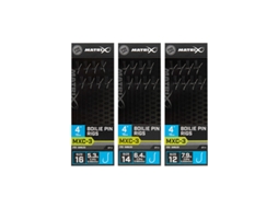 Conjunto de 8 líderes sem barbless MATRIX MXC-3 Boilie Pin