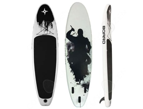 Prancha De Surf 335 X 81 X 15 Cm Dobrável E Portátil, Inflável Em 8 Minutos, Prancha Multifuncional, Anel Em D De Aço Inoxidável Confozen