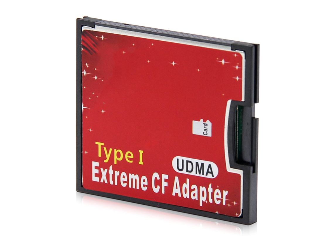 Adaptador de Cartão Tf para Cf, Porta Única Microsd/sdhc/sdxc AQUAFORGE