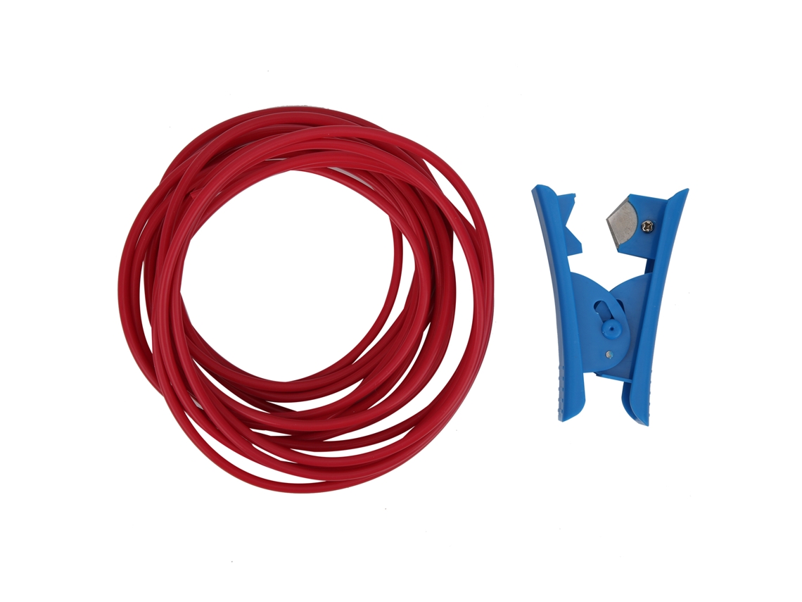 Kit De Cortador De Tubo Ptfe Para Mangas E Tubos Bowden Id 2.0mm Od 4.0mm Vermelho Ferramentas De Corte