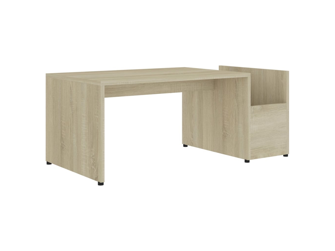 Mesa de centro Carvalho Sonoma MAISON EXCLUSIVE em derivados de madeira (90x45x35 cm)