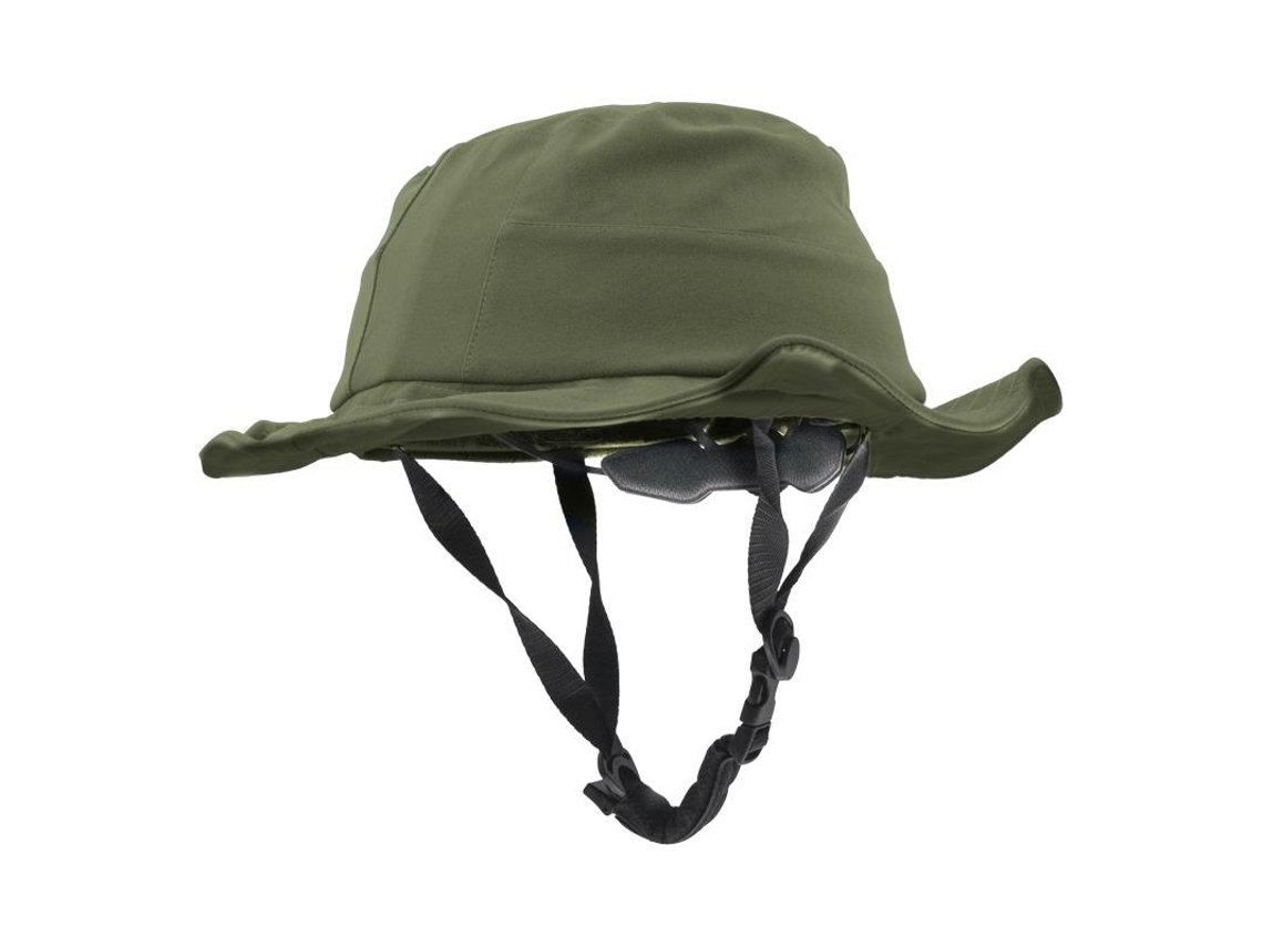 Capacete Com Chapéu Cp01 Verde Tamanho Único