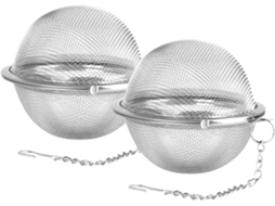2 Unidades De Infusor Chá Em Aço Inoxidável 6, 8 Cm(2, 7 Polegadas), Filtro Para Chá